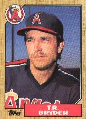 1987 Topps Baseball Cards      387     T.R. Bryden